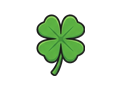 Four-leaf clover illustration