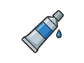 Paint tube illustration