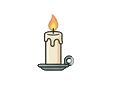 Candle illustration