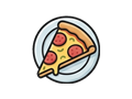 Pizza illustration