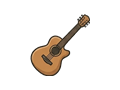 Guitar illustration