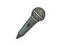 Microphone illustration