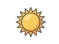 Sun illustration