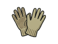 Garden gloves illustration