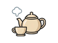 Tea cup illustration