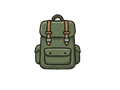 Backpack illustration