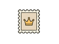 Stamp illustration