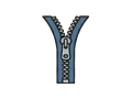 Zipper illustration