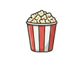 Popcorn illustration