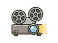 Projector illustration
