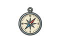Compass illustration