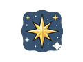 North star illustration