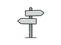 Signpost illustration