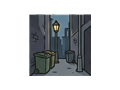 Alley illustration