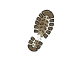 Footprint illustration