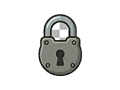 Padlock illustration