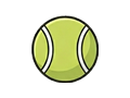 Tennis ball illustration