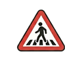Triangle sign illustration