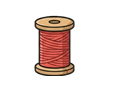 Thread spool illustration