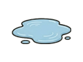 Puddle illustration