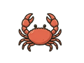 Crab illustration