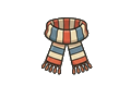 Scarf illustration