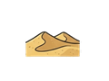 Sand dune illustration
