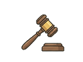 Gavel illustration