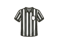 Referee shirt illustration