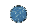 Star chart illustration