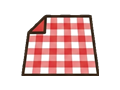 Picnic blanket illustration