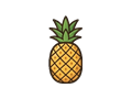 Pineapple illustration