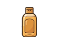 Shampoo bottle illustration