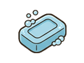 Soap bar illustration
