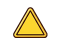 Hazard triangle illustration