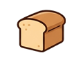 Loaf bread illustration