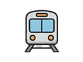 Subway train illustration