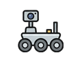 Moon rover illustration