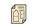 Pattern sheet illustration