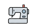 Sewing machine illustration