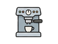 Espresso machine illustration