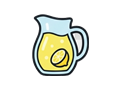Lemonade jar illustration