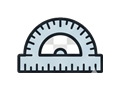 Protractor illustration