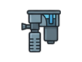 Water filter illustration