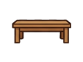 Gallery bench illustration