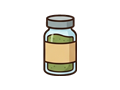 Spice jar illustration