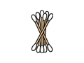 Cotton swabs illustration