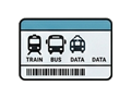 Transit pass illustration