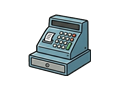 Cash register illustration