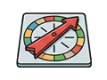 Game spinner illustration